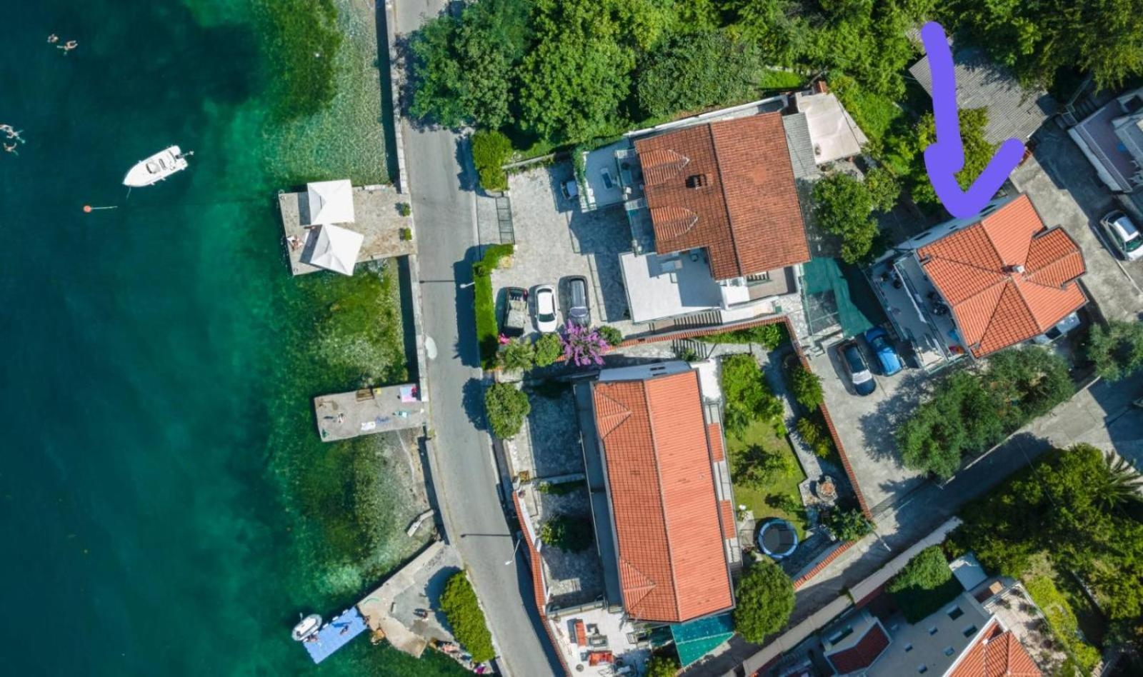 Daria Apartments Kotor Luaran gambar